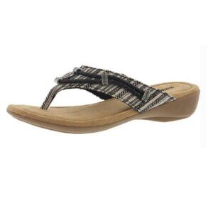 Minnetonka Silverthorne Woven Comfort Slides Thong Sandals 🆕📦⌚🏃🏻💨⚡🚚